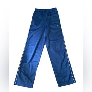Air Jordan Youth 13-15YR Blue Straight Leg String waist track pants XL Joggers